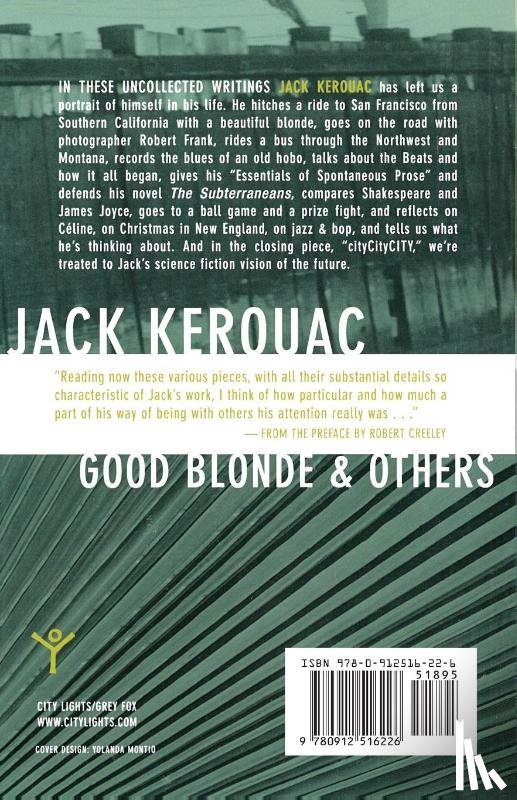 Kerouac, Jack - Good Blonde