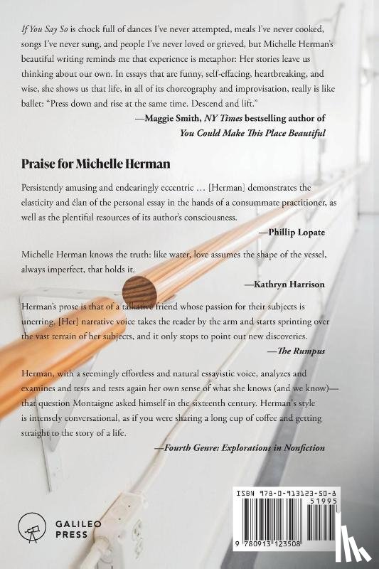 Herman, Michelle - If You Say So