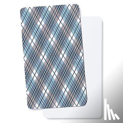 Inc - Blank Tarot Cards: 80 DIY Customizable Cards for Creating Your Own Tarot, Oracle, Flash Cards, or Game Deck - Durable Card Stock with Classic Plaid Ba