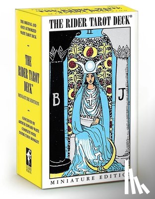 C. Smith Pamela - Miniature Rider-Waite(r) Tarot: Compact and Portable Miniature 78-Card Tarot with Iconic Pamela Colman Smith Artwork, Essential for Beginners & Expert