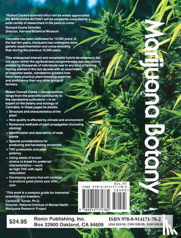 Clarke, Robert Connell - Marijuana Botany
