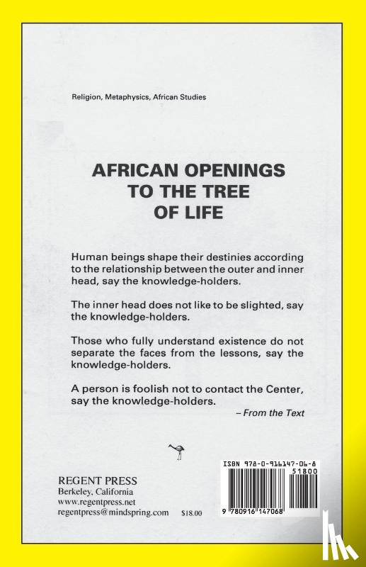 Peters, Erskine - African Openings to the Tree of Life