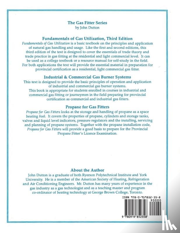 Dutton, John - Fundamentals of Gas Utilization