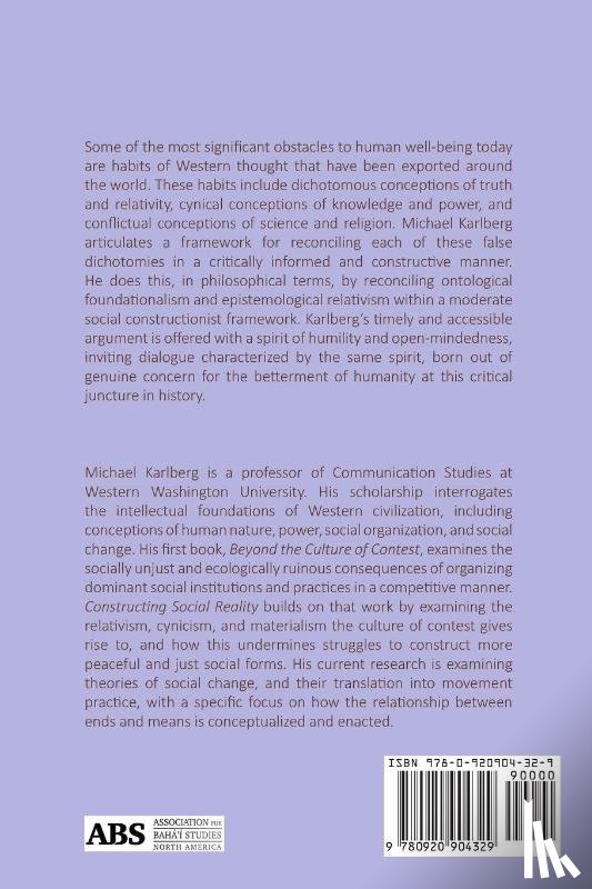 Karlberg, Michael - Constructing Social Reality
