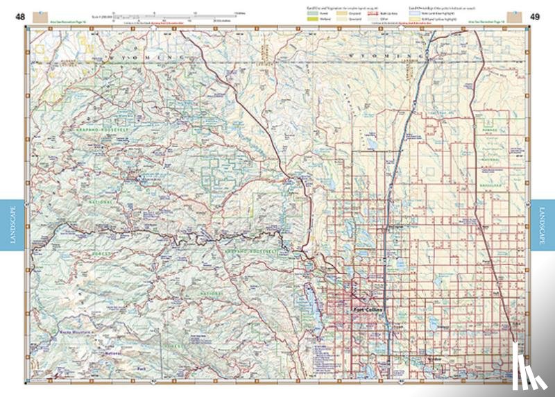 Benchmark Maps - MAP-MAP-COLORADO ROAD & RECREA