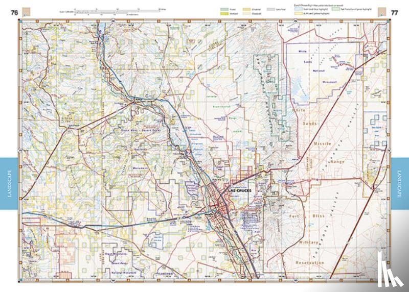 Maps, National Geographic - New Mexico Road & Recreation Atlas 10th Ed