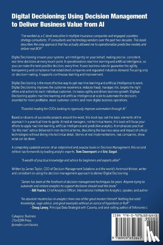 Taylor, James - Digital Decisioning