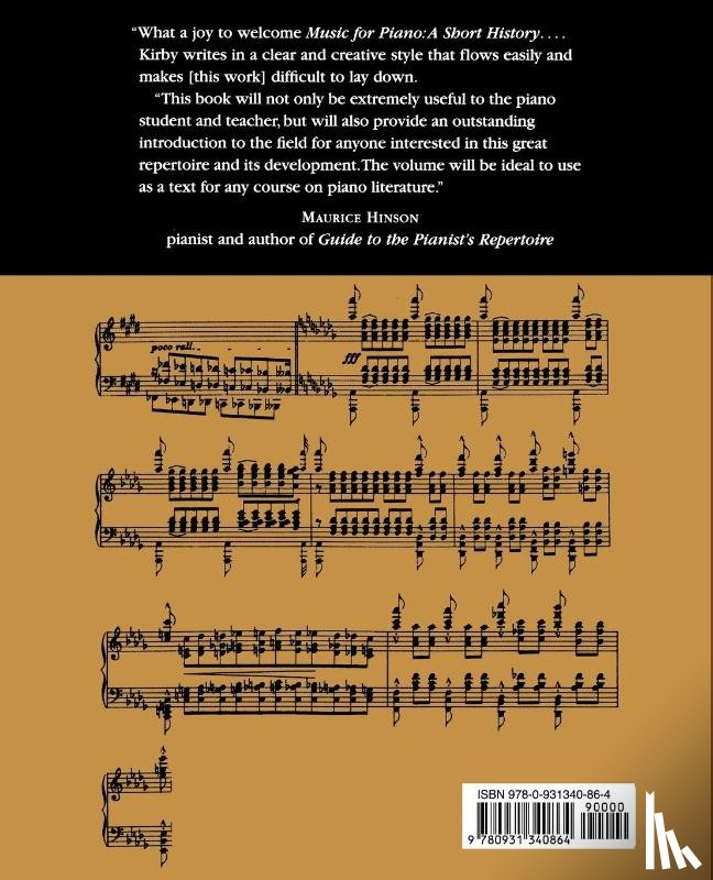 Kirby, F. E. - Music for Piano