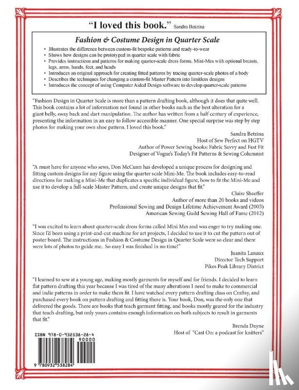 McCunn, Don - Fashion & Costume Design in Quarter Scale
