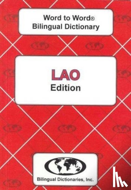 Sesma, C., Keola, S. - English-Lao & Lao-English Word-to-Word Dictionary