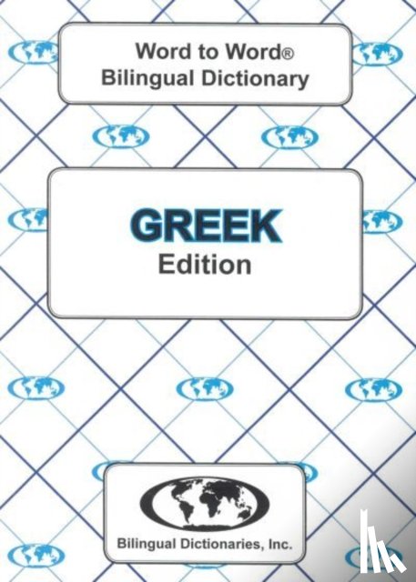 Sesma, C. - English-Greek & Greek-English Word-to-Word Dictionary