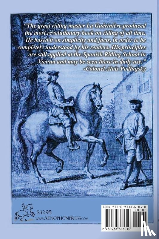 De La Gueriniere, Francois Robichon - Ecole de Cavalerie
