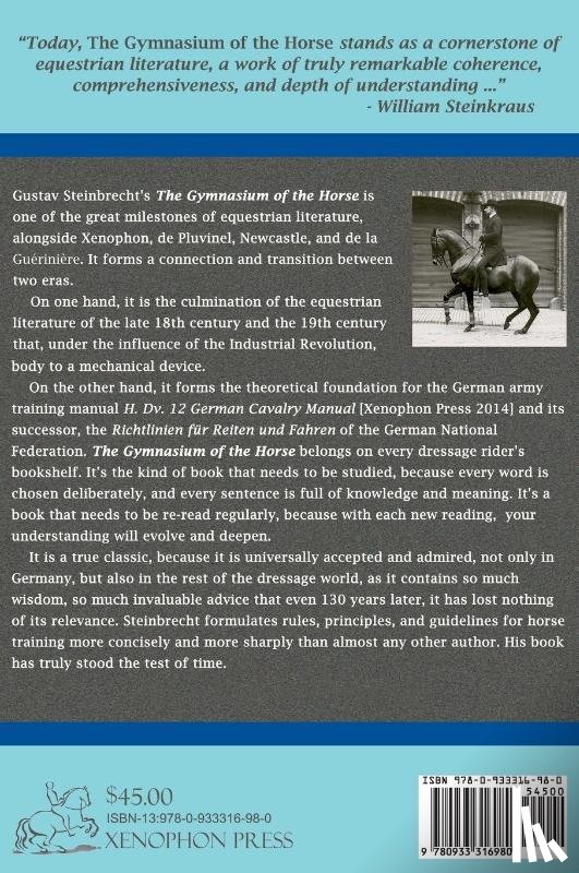 Steinbrecht, Gustav - Gymnasium of the Horse