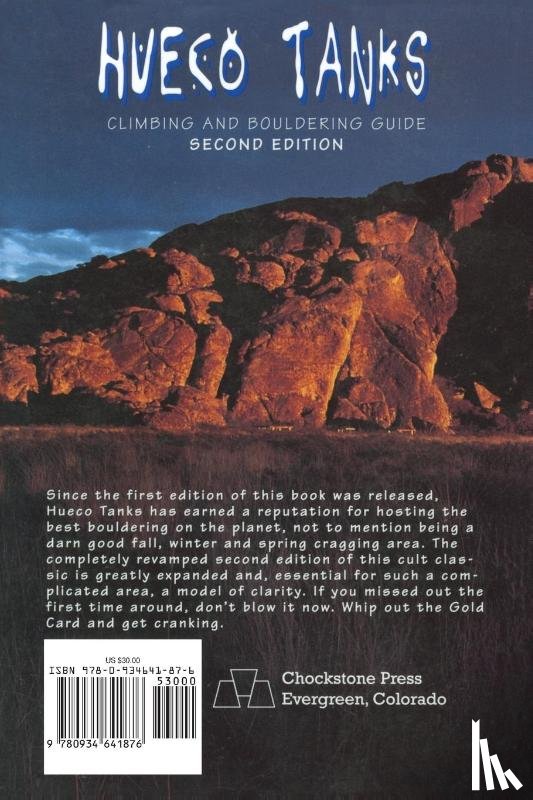 Sherman, John - Hueco Tanks Climbing and Bouldering Guide