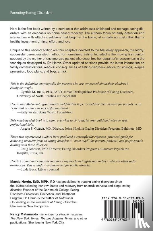 Herrin, Matsumoto - The Parent's Guide to Eating Disorders