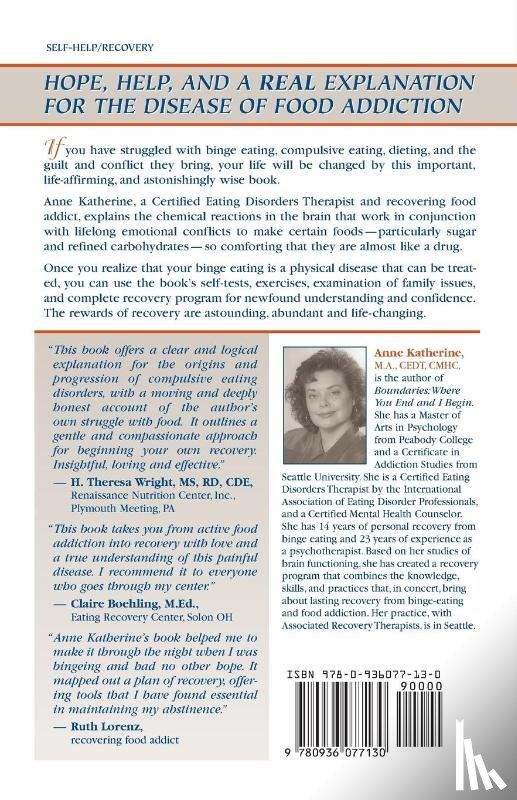 Katherine, M.A. - Anatomy of a Food Addiction
