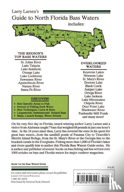 Larsen, Larry - Larry Larsen's Guide to South Florida Bass Waters Book 3