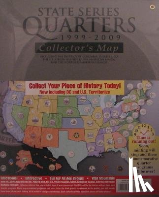 Whitman Publishing Co - Whitman State Series Quarter Map