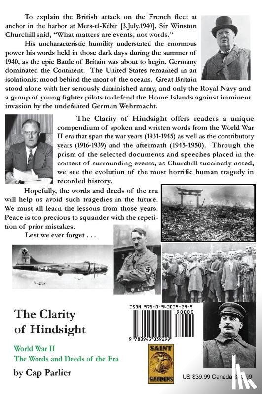 Parlier, Cap - The Clarity of Hindsight