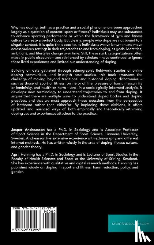 Andreasson, Jesper, Henning, April - Performance Cultures and Doped Bodies