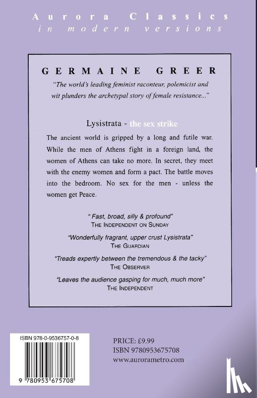Greer, Germaine - Lysistrata