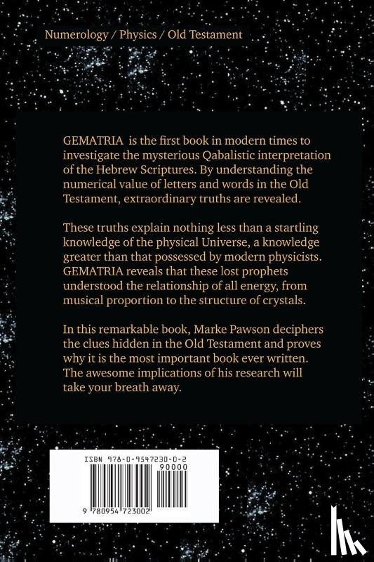 Pawson, Marke - Gematria