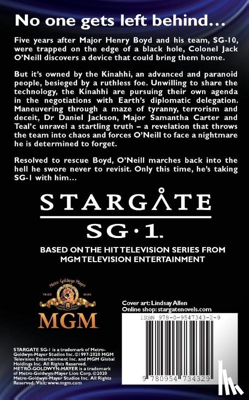 Malcolm, Sally - Stargate SG-1: A Matter of Honor