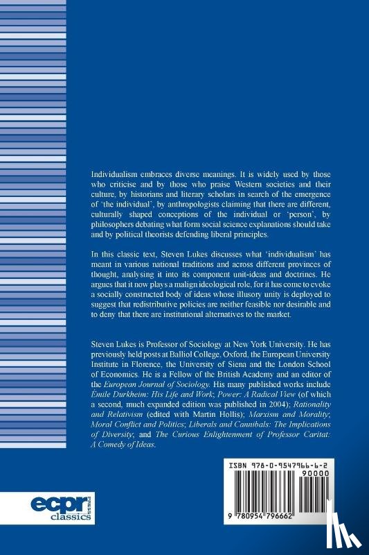 Lukes, Steven - Individualism