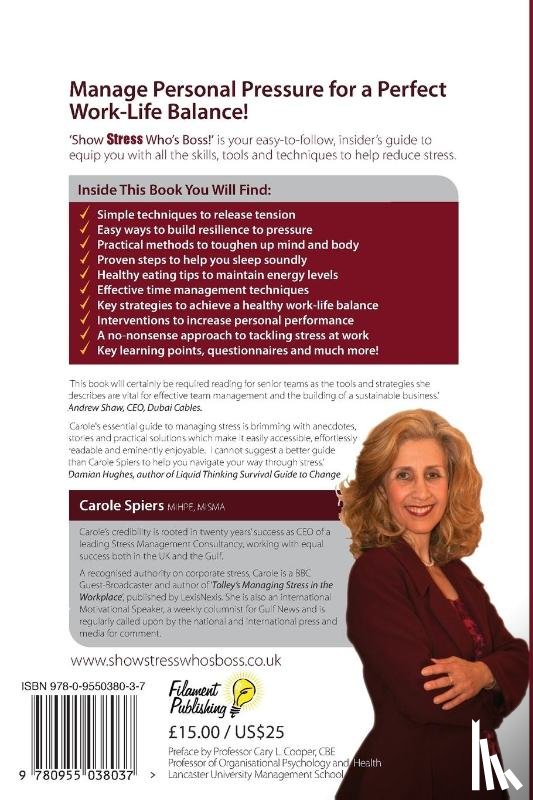 Spiers, Carole A. - Show Stress Who's Boss!