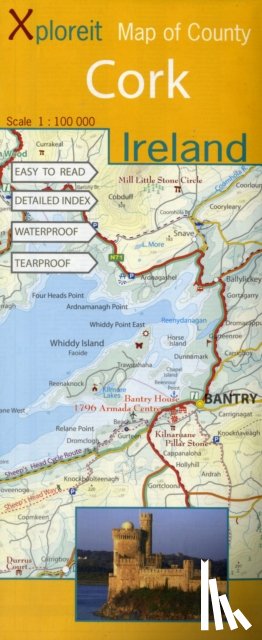  - Xploreit Map of County Cork, Ireland