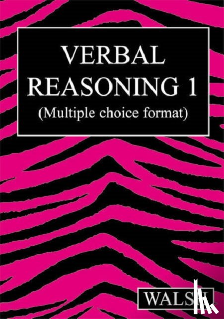 Walsh, Mary, Walsh, Barbara - Verbal Reasoning