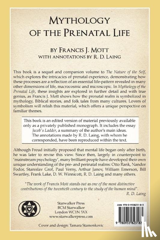 Mott, Francis J., Laing, R. D. - Mythology of the Prenatal Life