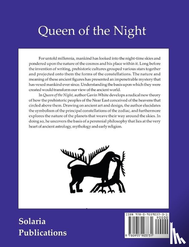 White, Gavin - Queen of the Night. the Role of the Stars in the Creation of the Child