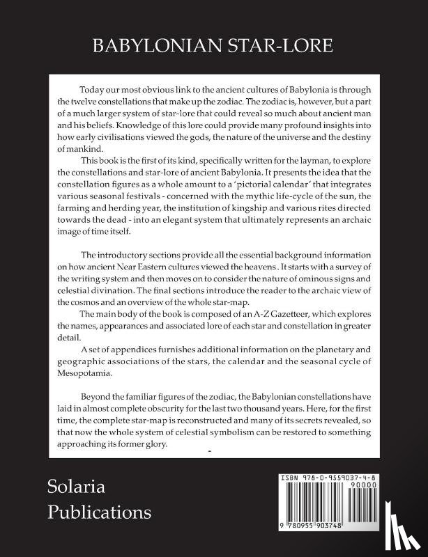 White, Gavin - Babylonian Star-Lore. an Illustrated Guide to the Star-Lore and Constellations of Ancient Babylonia