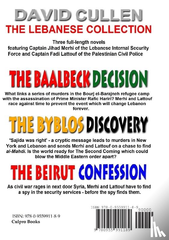Cullen, David - The Lebanese Collection