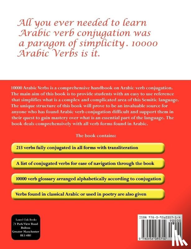 Shaffique, Mohammed - 10000 Arabic Verbs