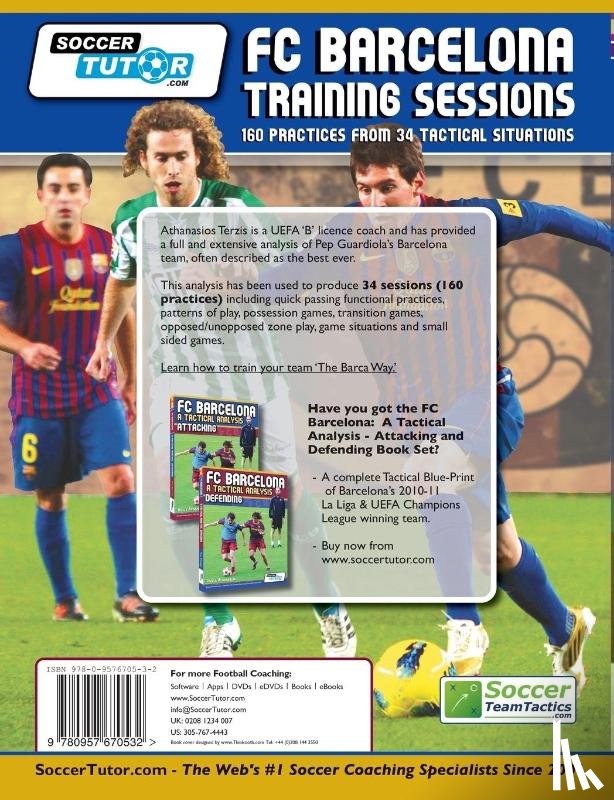 Athanasios, Terzis - FC Barcelona Training Sessions - 160 Practices from 34 Tactical Situations