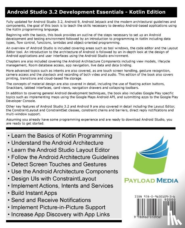 Smyth, Neil - Android Studio 3.2 Development Essentials - Kotlin Edition