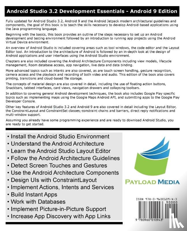 Smyth, Neil - Android Studio 3.2 Development Essentials - Android 9 Edition