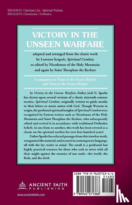 Sparks, Jack - Victory in the Unseen Warfare