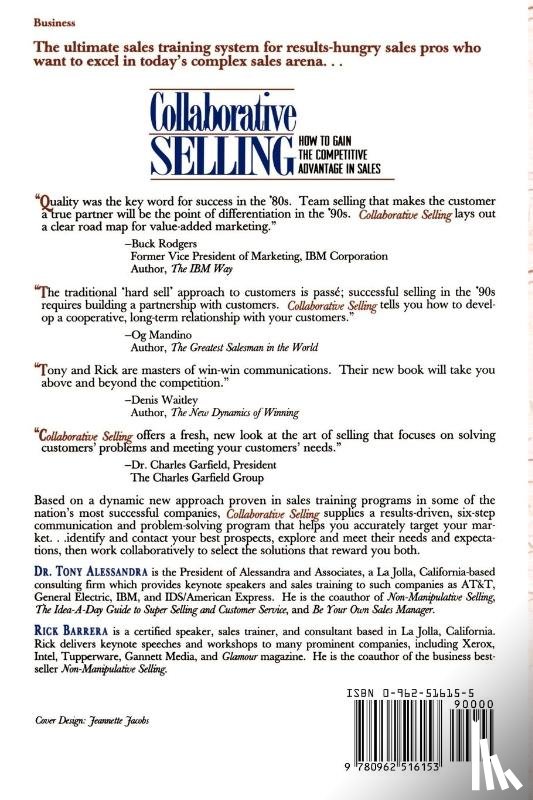 Barrera, Rick, Alessandra, Tony - Collaborative Selling