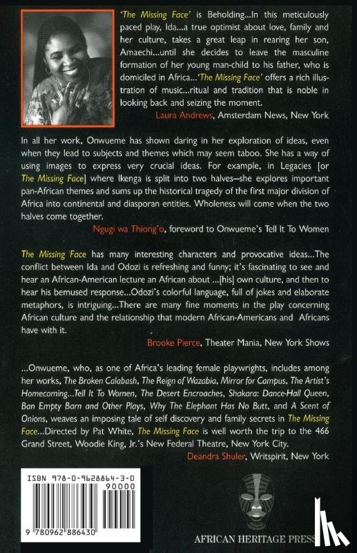Onwueme, Osonye Tess - The Missing Face
