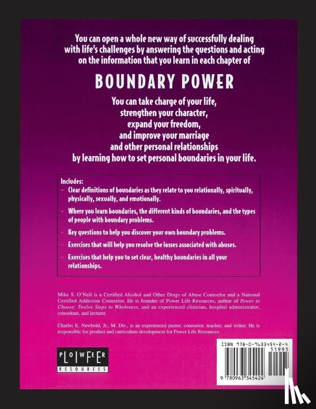 O'Neil, Mike, Newbold, Charles - Boundary Power