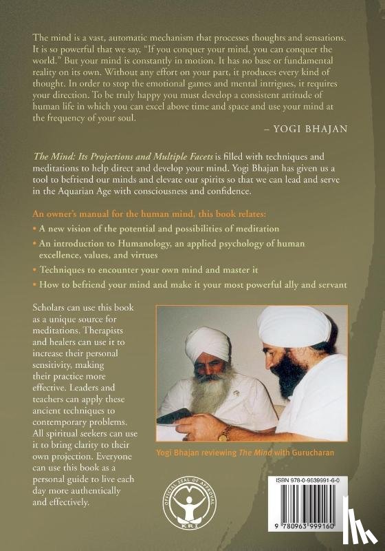 Yogi Bhajan, Khalsa, Gurucharan Singh - The Mind
