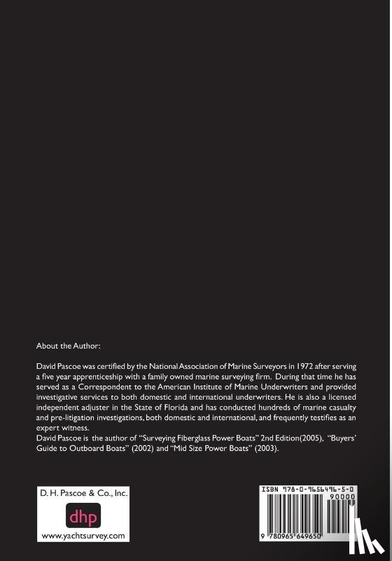 Pascoe, David H - Marine Investigations
