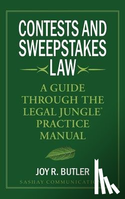 Butler, Joy R. - CONTESTS & SWEEPSTAKES LAW