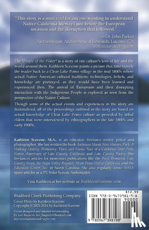 Scavone, Kathleen - People of the Water- A novella of the events leading to the Bloody Island Massacre of 1850