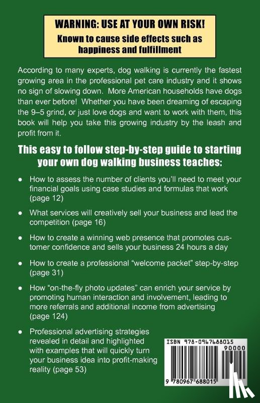 Antell, J D - The Dog Walker's Startup Guide