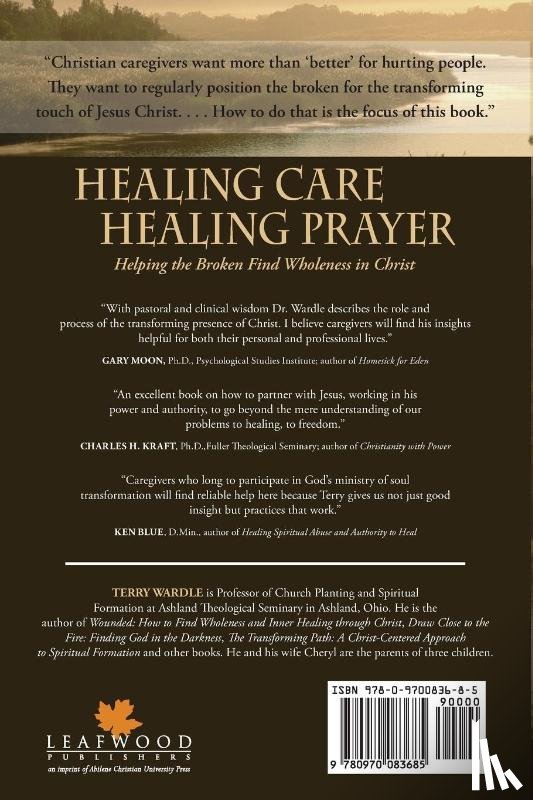 Terry Wardle, Wardle - Healing Care, Healing Prayer