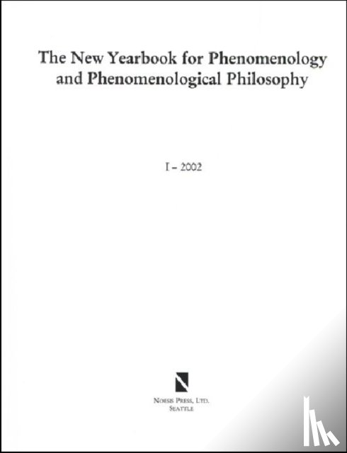  - The New Yearbook for Phenomenology and Phenomenological Philosophy